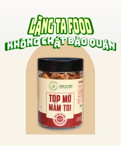 Tóp Mỡ Mắm Tỏi 100g - Làng Ta Food